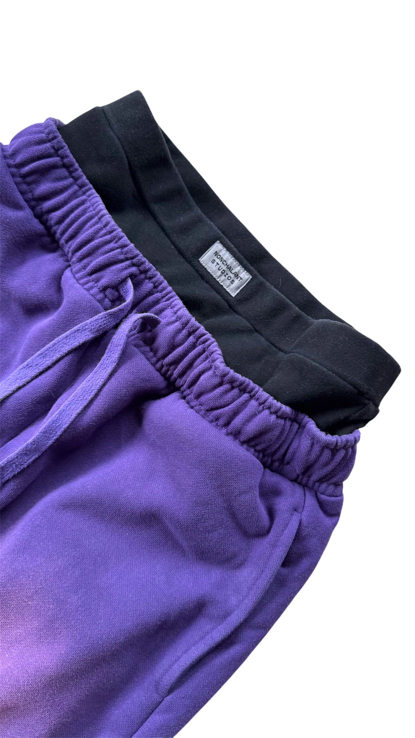 Purple sweatpants